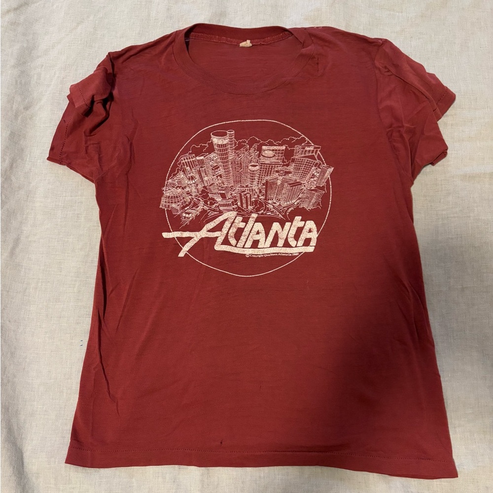 Vintage paper thin Atlanta t shirt